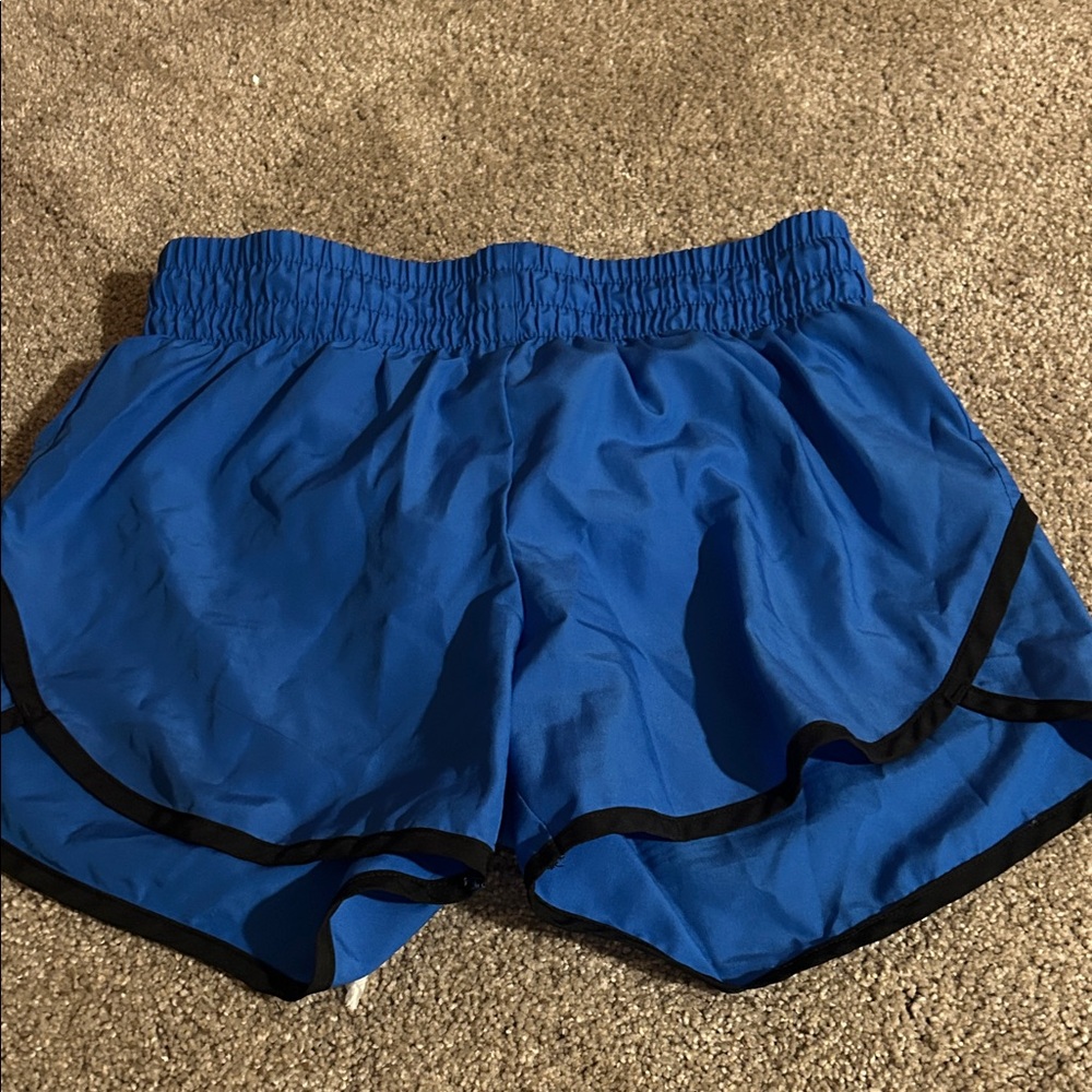 Women's Blue Athletic Shorts